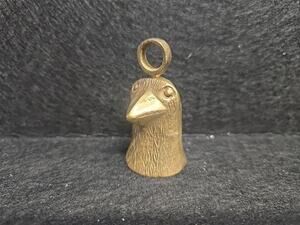 Vintage Sarna Brass Bird Head Bell Made in India